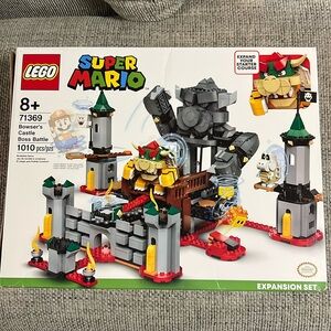 Mario Lego bowsers castle expansion has been put together and taken apart once